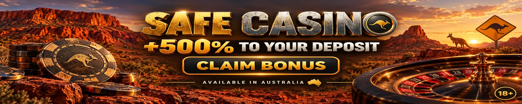 Safe Casino +500% to your deposit promotion for Outback Pokies Guide